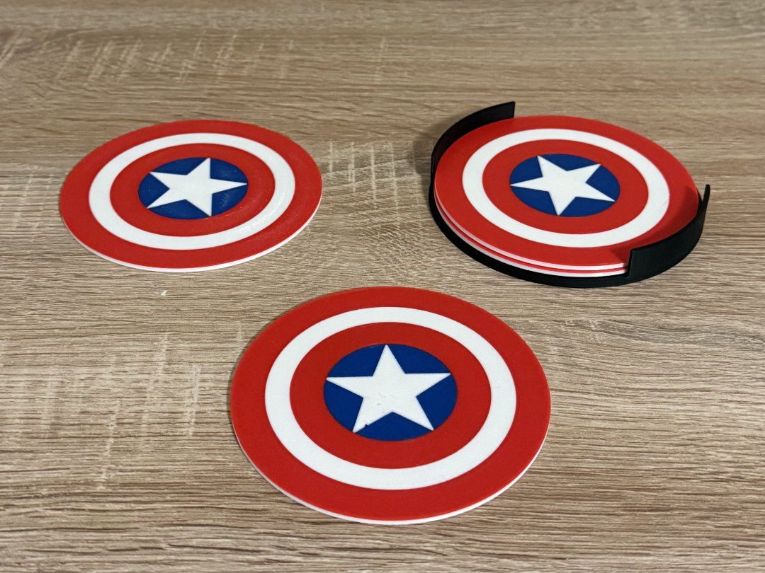 Posavasos Capitán América