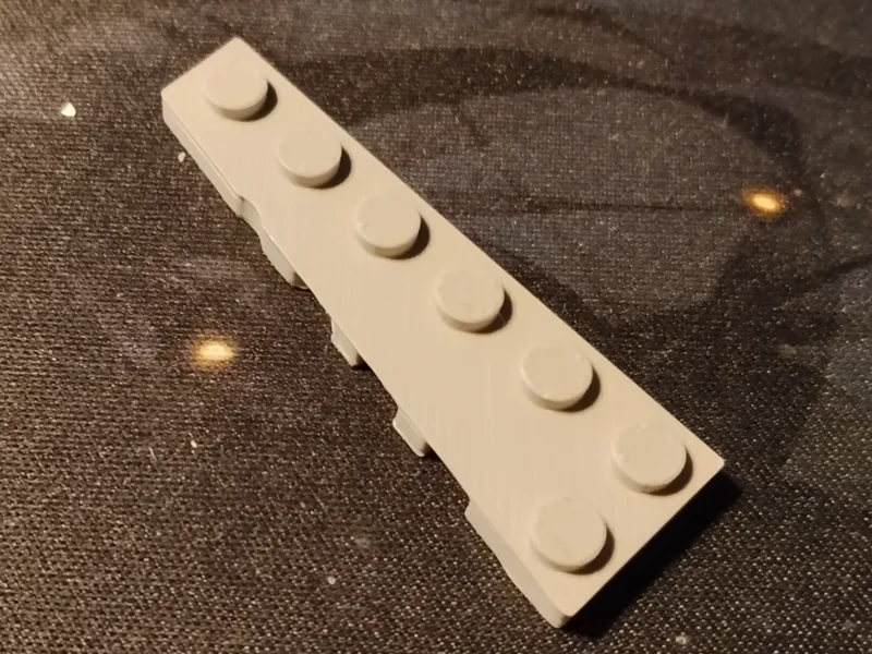 2x6 flat wedge left 78443