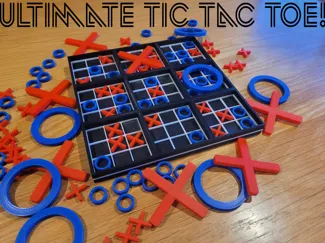 Ultimate Tic Tac Toe Board Game