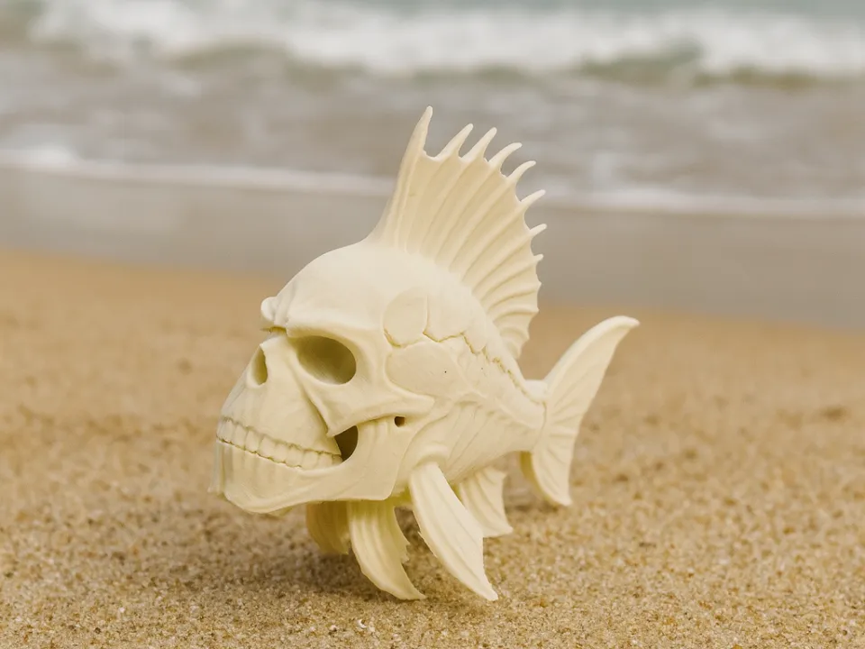 The Bonefish of the Abyss - Free 3D Print Model - MakerWorld