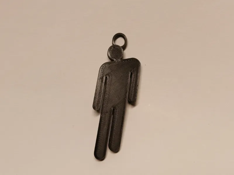 Bilie Eilish keychein