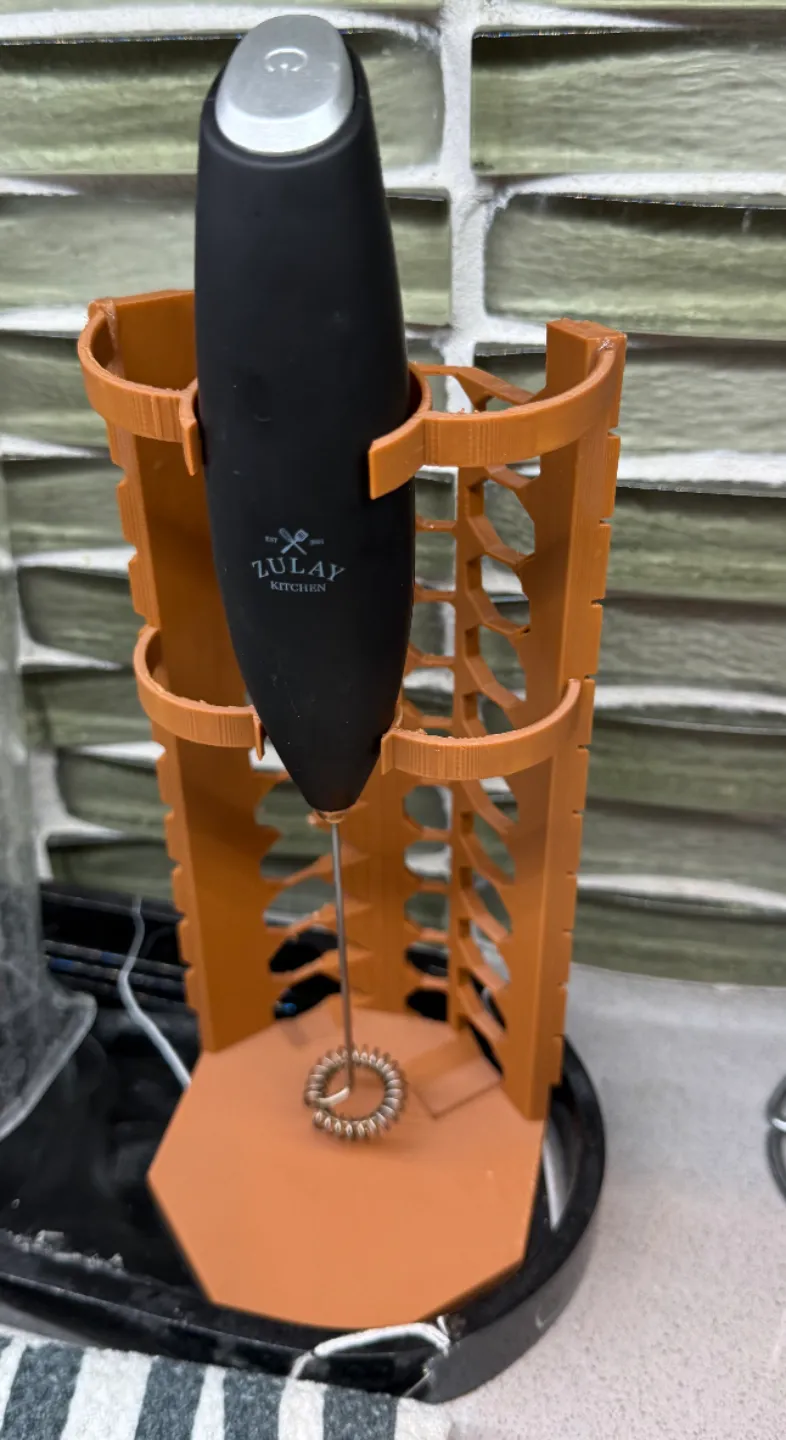 Zulay milk frother stand