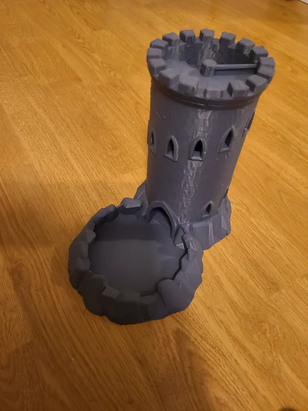 Mini tour à dés château