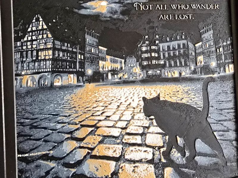 Cat Wondering HF: "Not All Who Wonder Are Lost" 