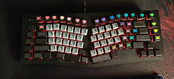 Set de touches clavier gravées Iokharic