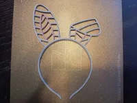 Serre-tête oreilles de lapin — photo 2