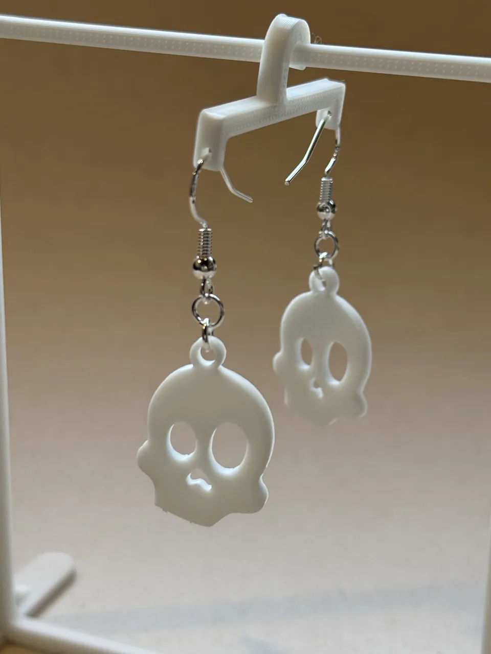 Skull Earrings (Halloween) view 2