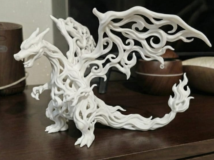 Charizard Elemental: Voronoi Art Edition