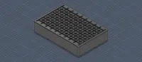 **Gridfinity 2x3, 3-Prong** 0.2mm layer, 2 walls, 15% infill