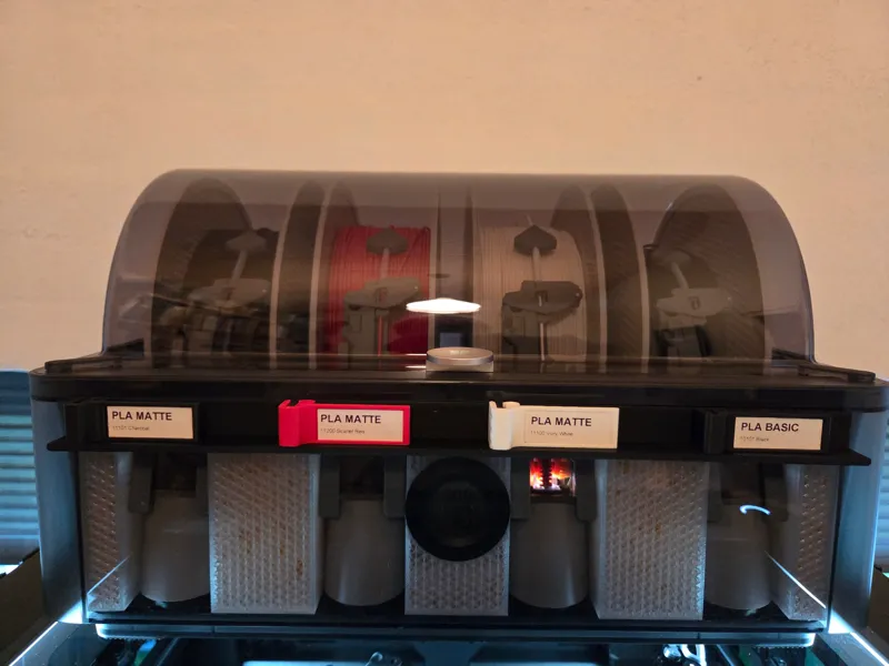 Filament clip holder for AMS 1 & 2