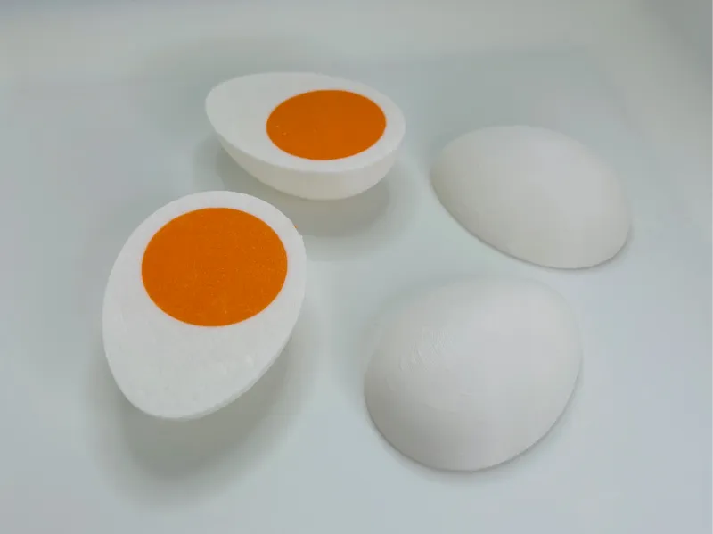 Hard Boiled Egg Half