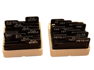 Filament Sample Divider for Favorite Sample Boxes