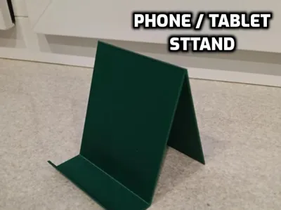 The simplest phone / tablet stand