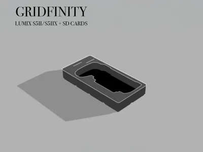 GRIDFINITY SHADOWBOX LUMIX S5II / S5IIX + SD CARD