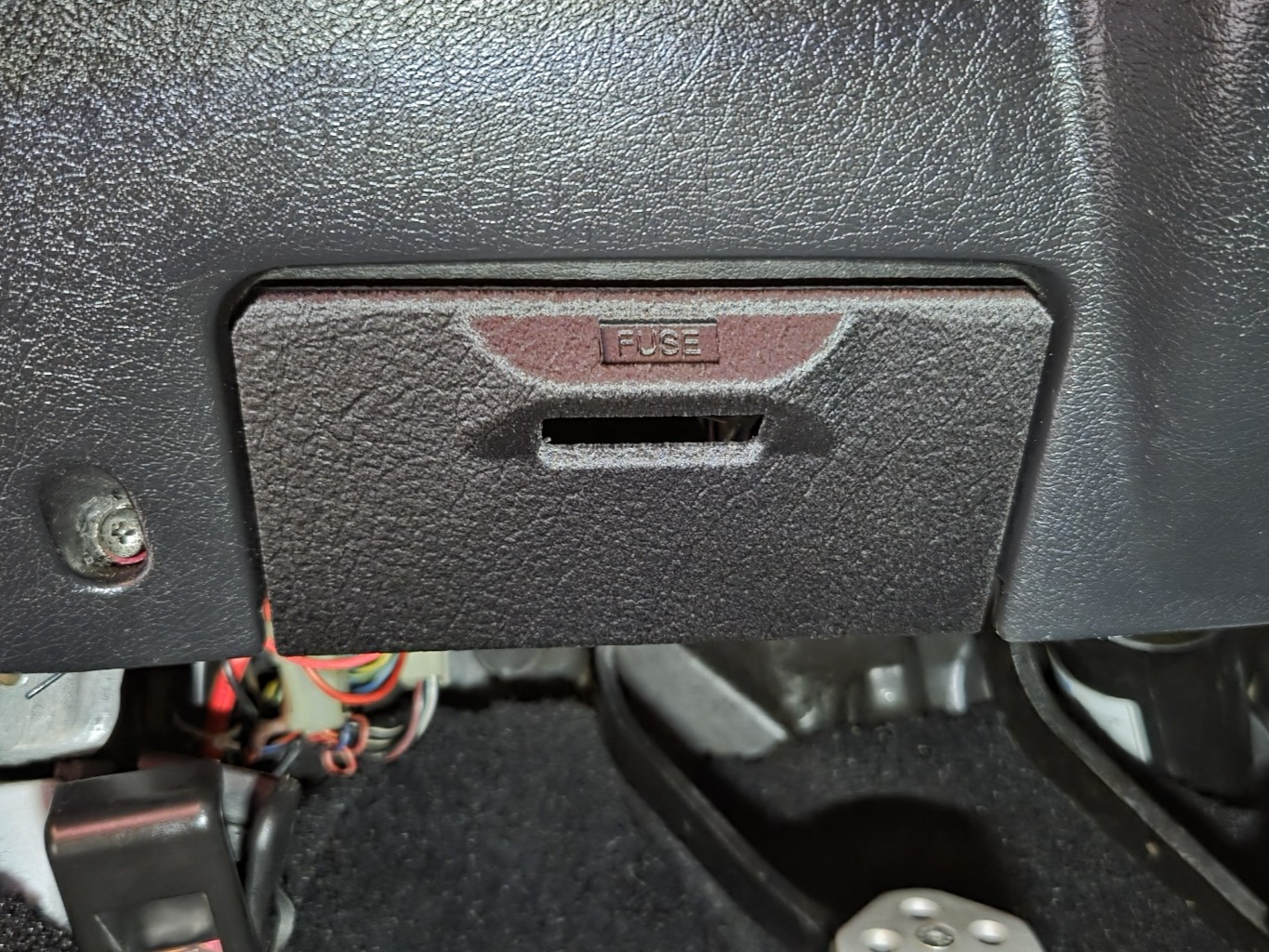 Honda Del Sol Interior Fuse Box Door