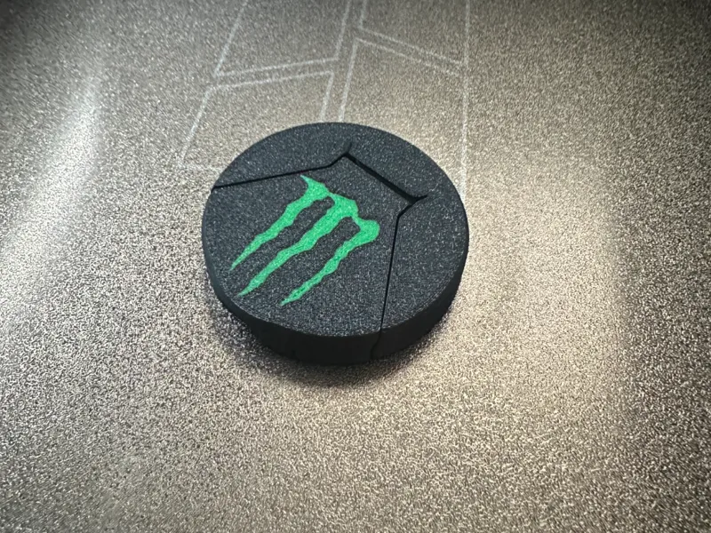 Monster drink lid 12 oz  (355mm)