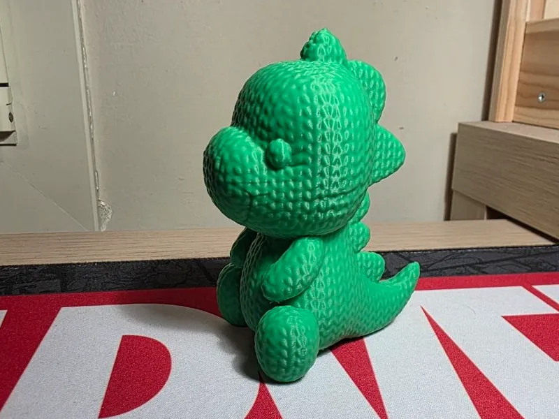 knitted dragon