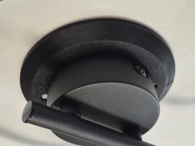 Ceiling lightmount round