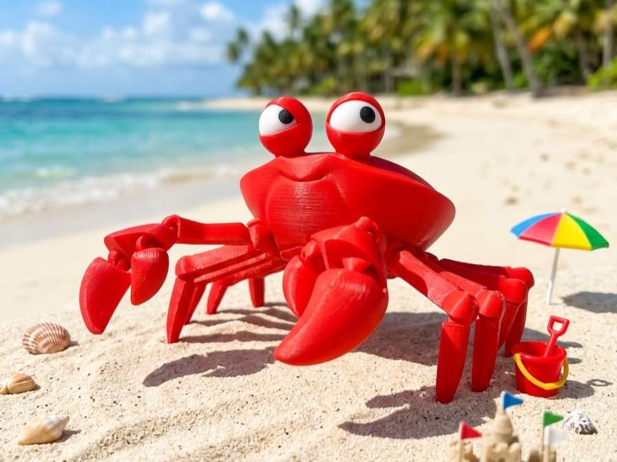 Side Eye Crab