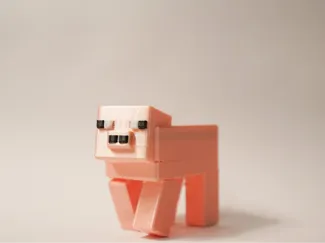 Minecraft pig
