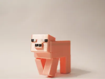Minecraft pig