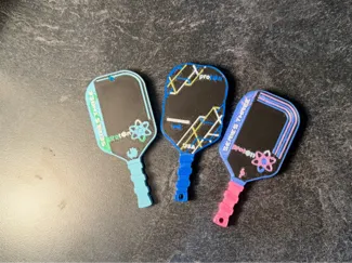 Proton Pickleball Paddle Keychains 