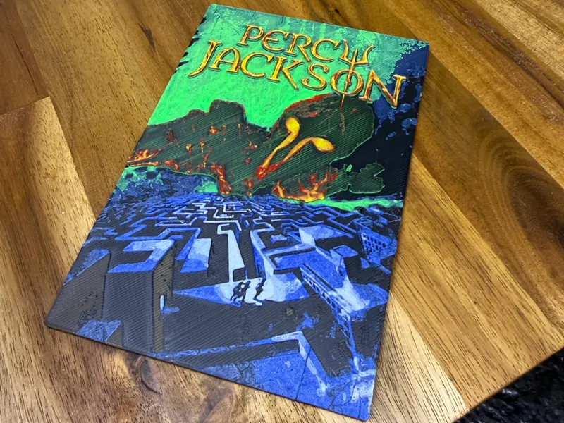 COVER: Percy Jackson The Battle of the Labyrinth