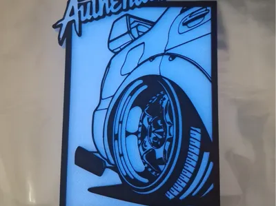 JDM Wall Art | Glow in the Dark