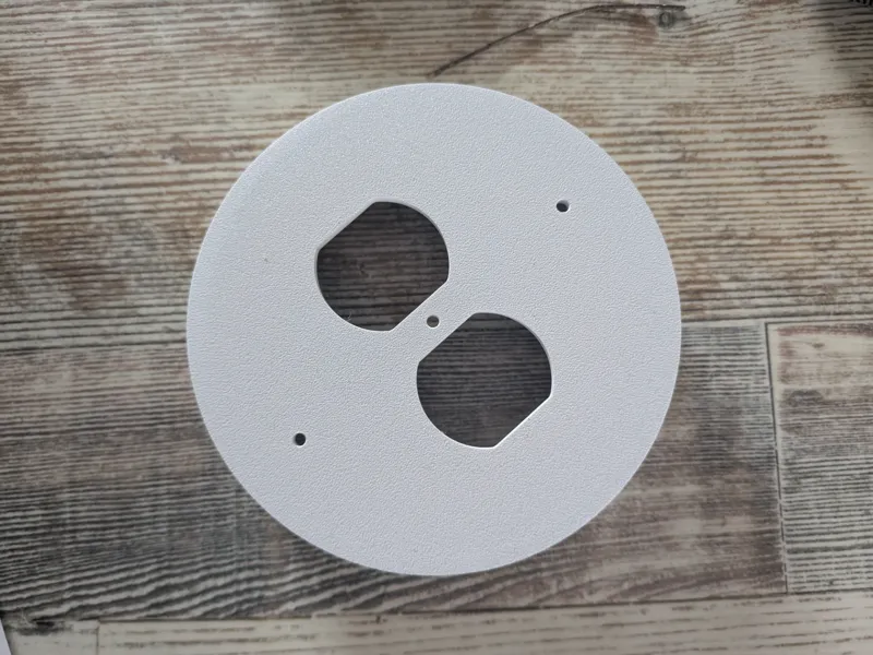 Ceilng fan outlet cover 3.5"