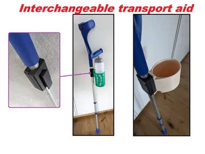 Walking aid (Cane) carrying system
