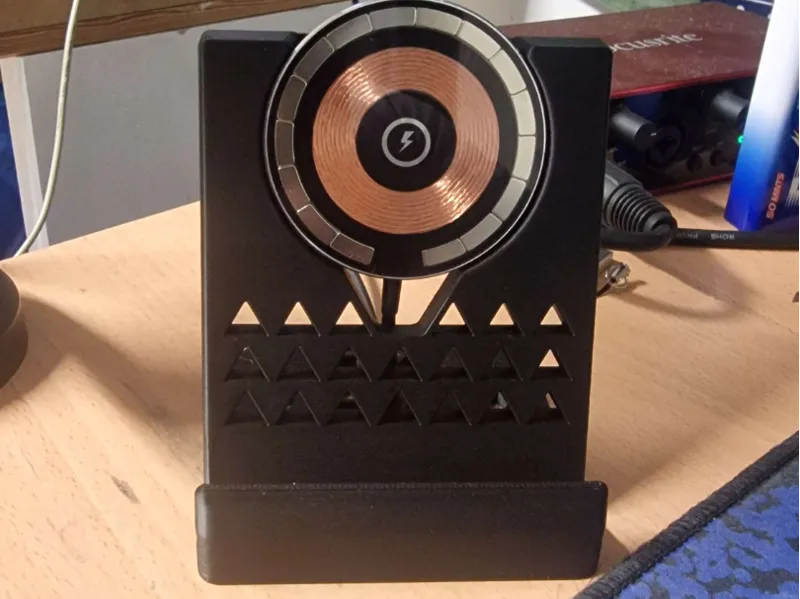 Phone Stand with Wireless Charging