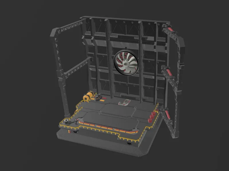 MGSD - 1:144 Gundam Hangar