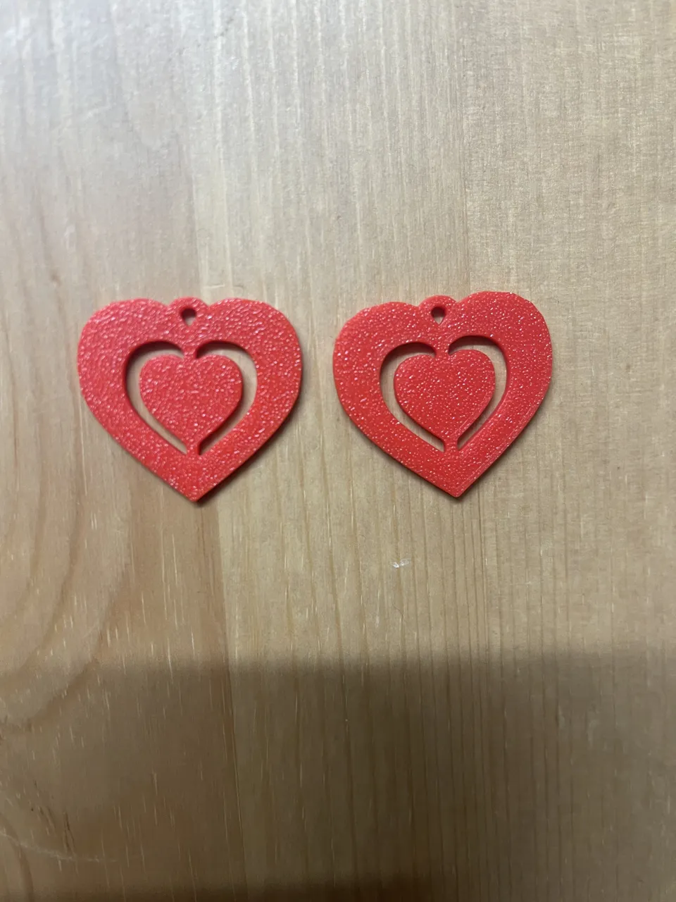 Heart Earrings view 2