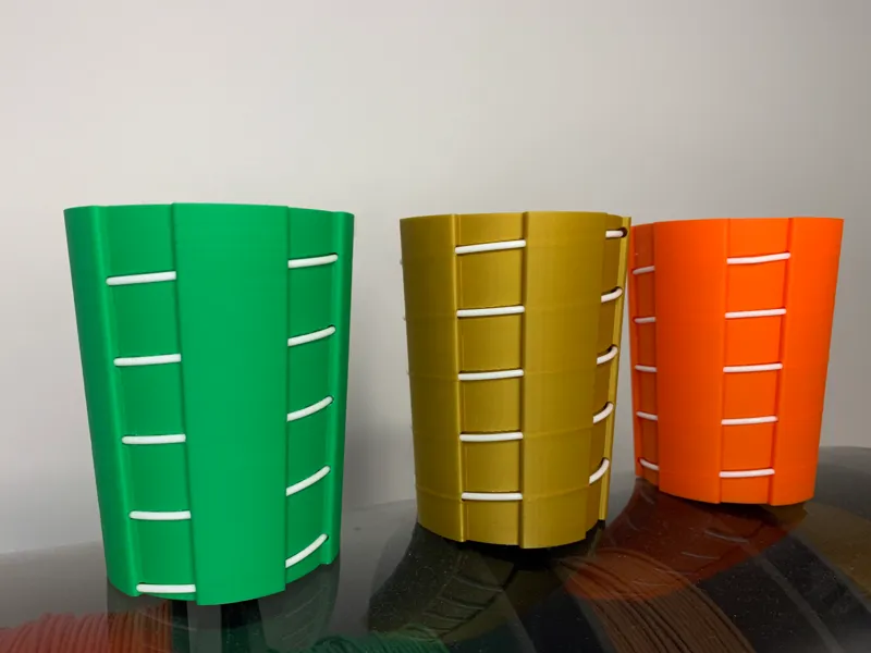 Spiral Filament Vase