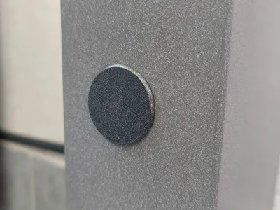 sheet metal cap Ø26