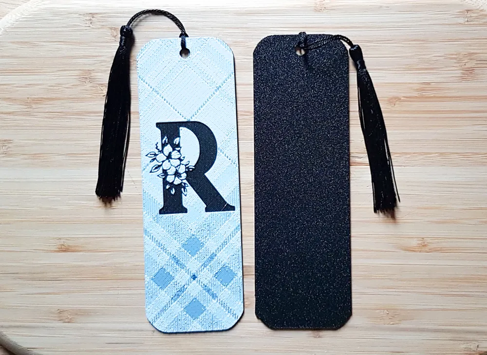 Monogram R Bookmark, Hueforge. by Dame Jo MakerWorld: Download Free 3D ...