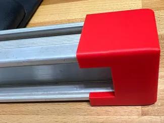 Endcap and Cover for K2 Singlerail 36
