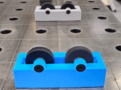 Pipe Roller for Welding Tables 3D Printed 100%