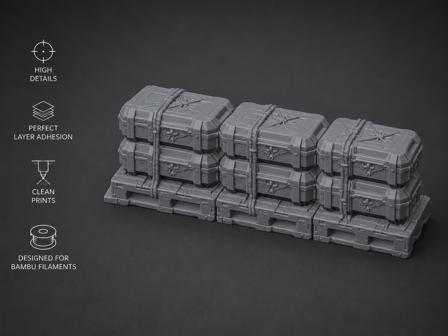 Coffin Barricade – Tabletop Terrain