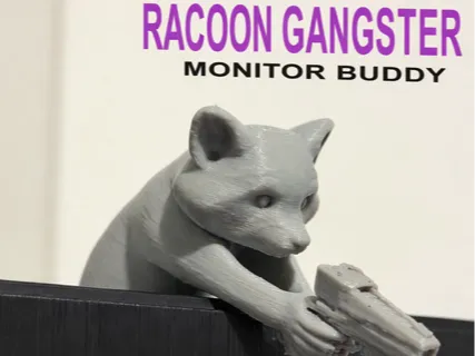 Copain moniteur raton laveur gangster
