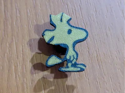 Woodstuck pin for crocs