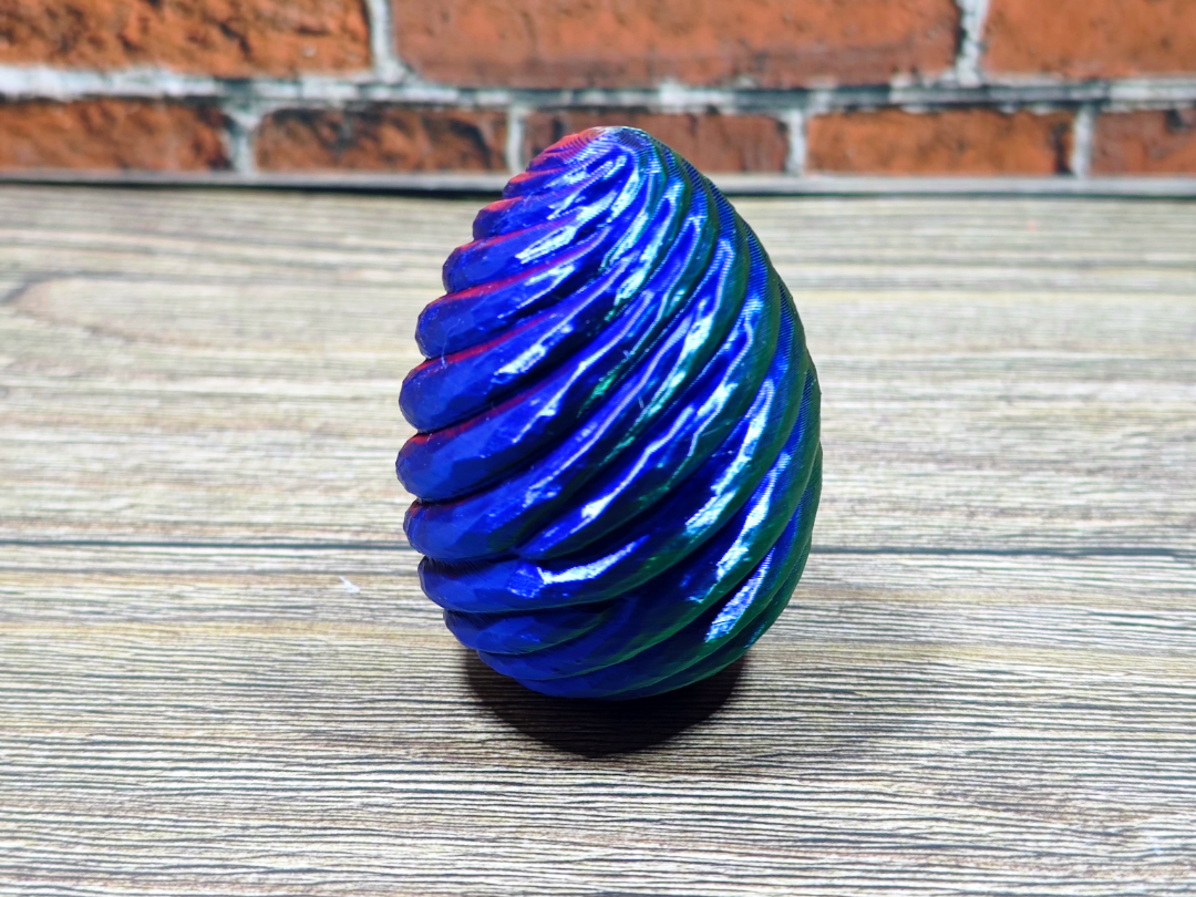 Gedrehtes Dekorei – Spiralei für Eierbecher