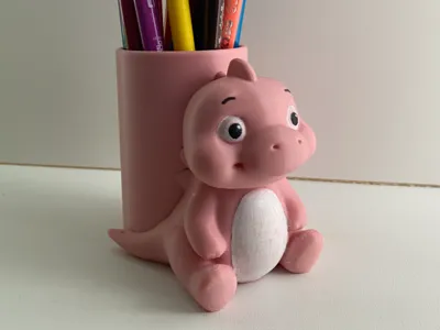 Dino Pencil Holder