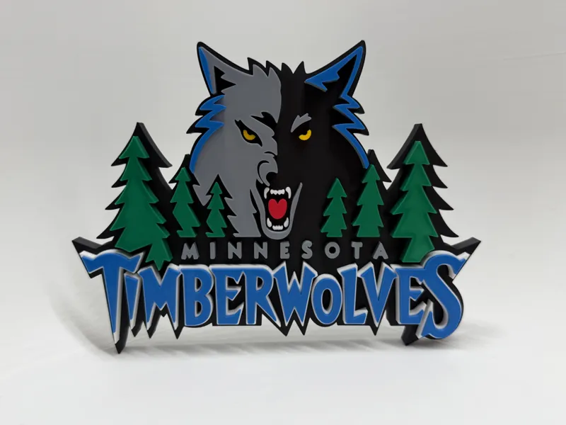Minnesota Timberwolves Logo 1996