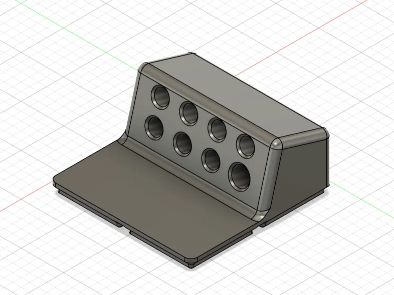 2x2 Gridfinity small pencil holder