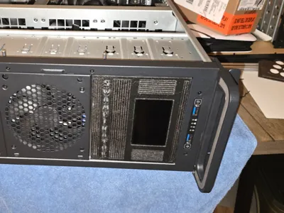 3x 5.25 Drive Bay Screen Insert