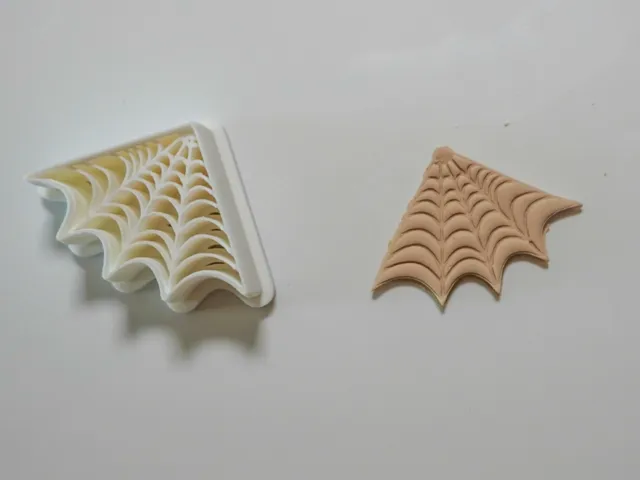 Spider Web Polymer Clay Cutter Earrings Necklaces