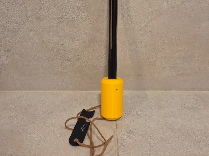 Ferro rod / fire steel handle
