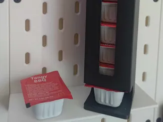 Sauce cup dispenser/holder