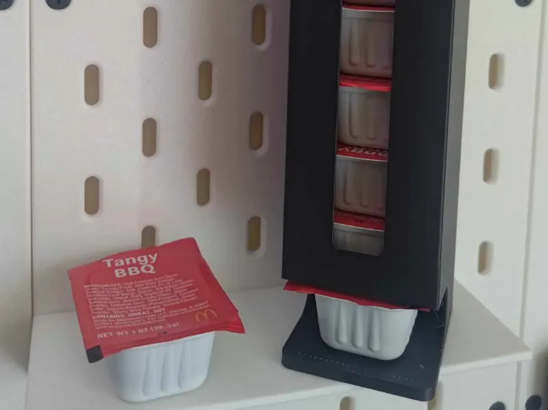 Sauce cup dispenser/holder